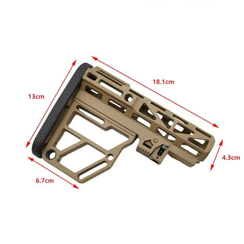 S&I Tactical Skeleton Mil-Spec Stock - FDE