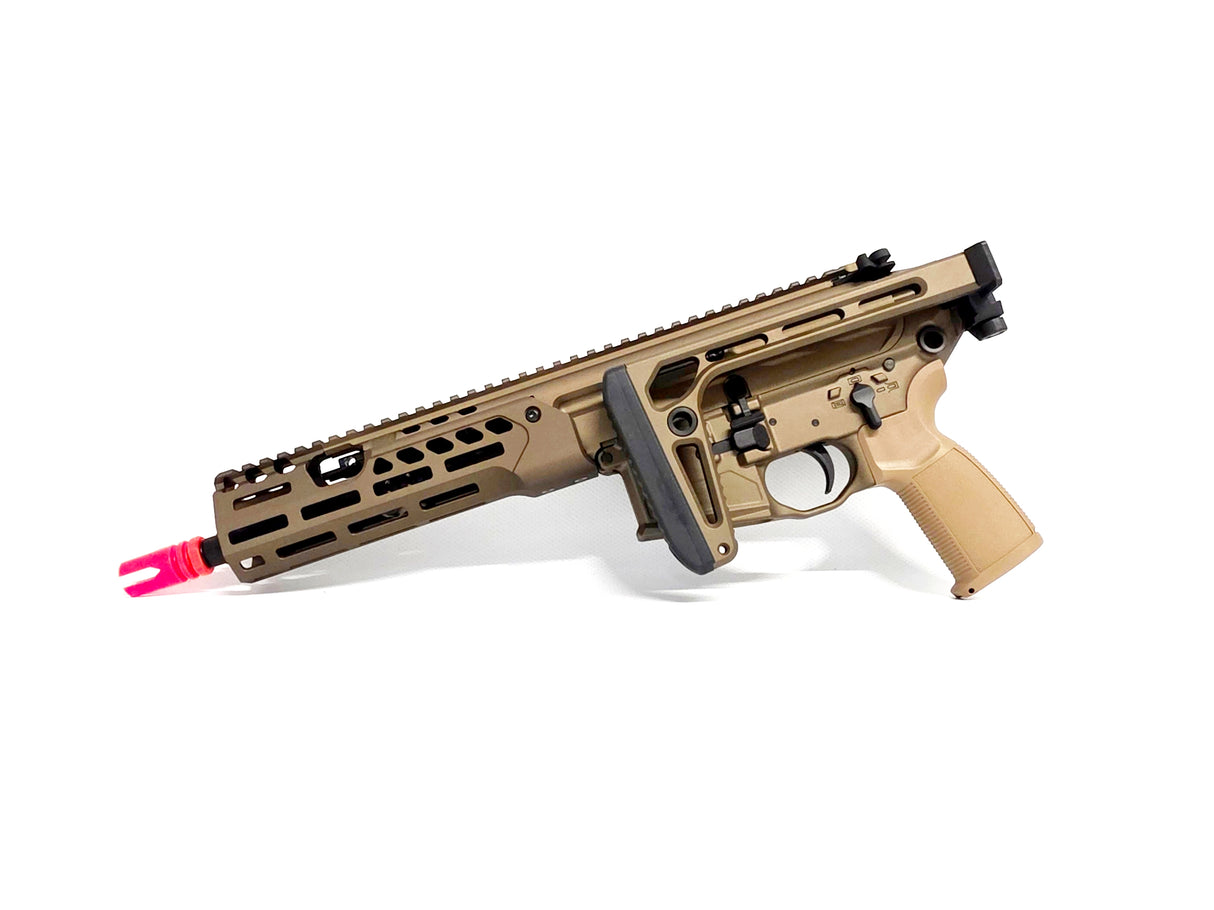 APFG MCX Spear LT 9" Gas Blowback Rifle - FDE