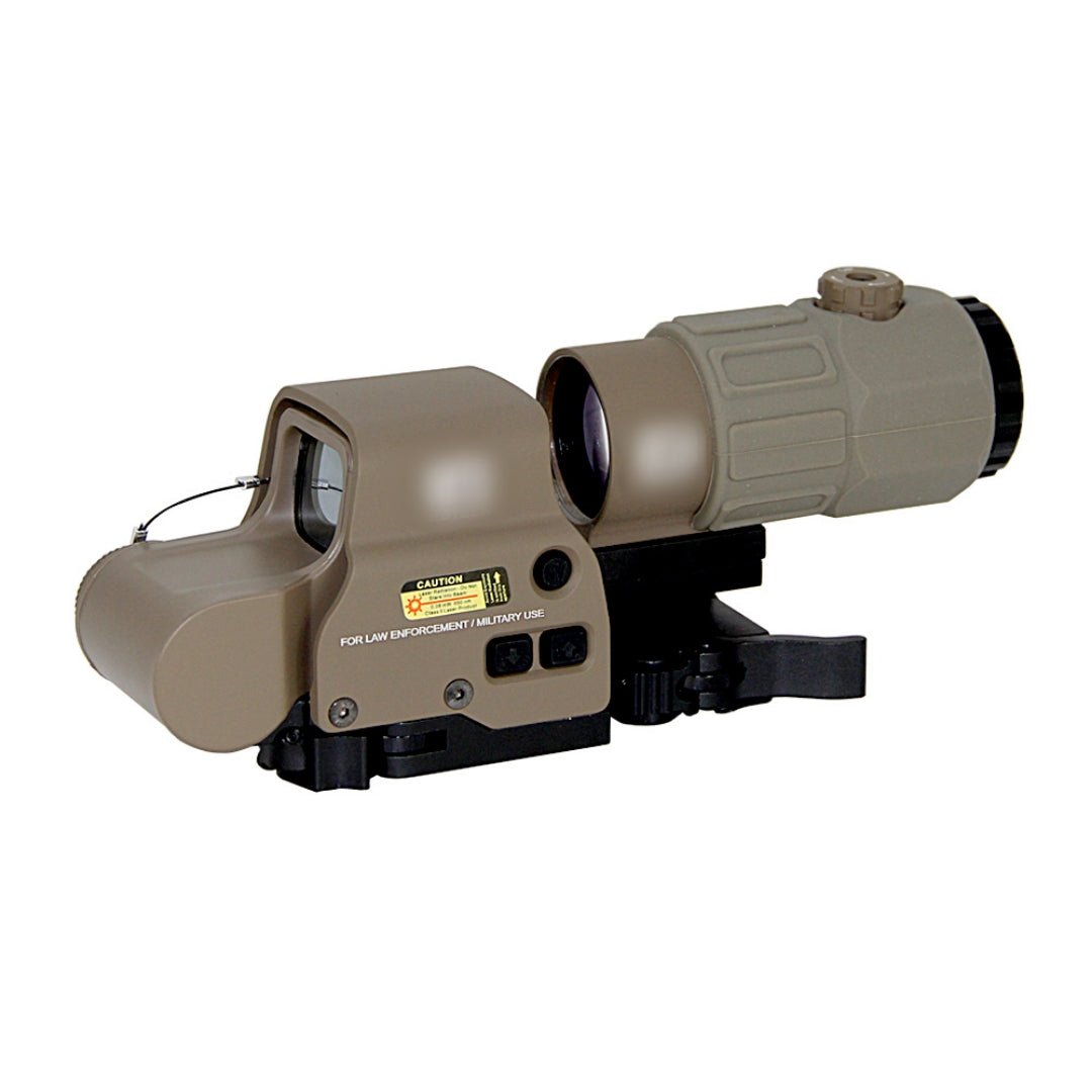 S&I Tactical EXPS and G45 Magnifier Set - FDE