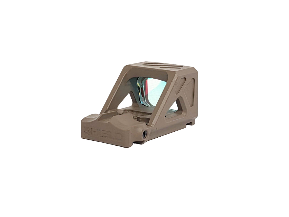Reflex Mini Sight Red Chevron Recticle RMSsc - FDE