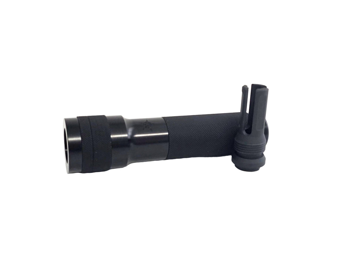 S&I Tactical PBS Mock Suppressor with Flash Hider - Black (Anodise Damage From Transport)