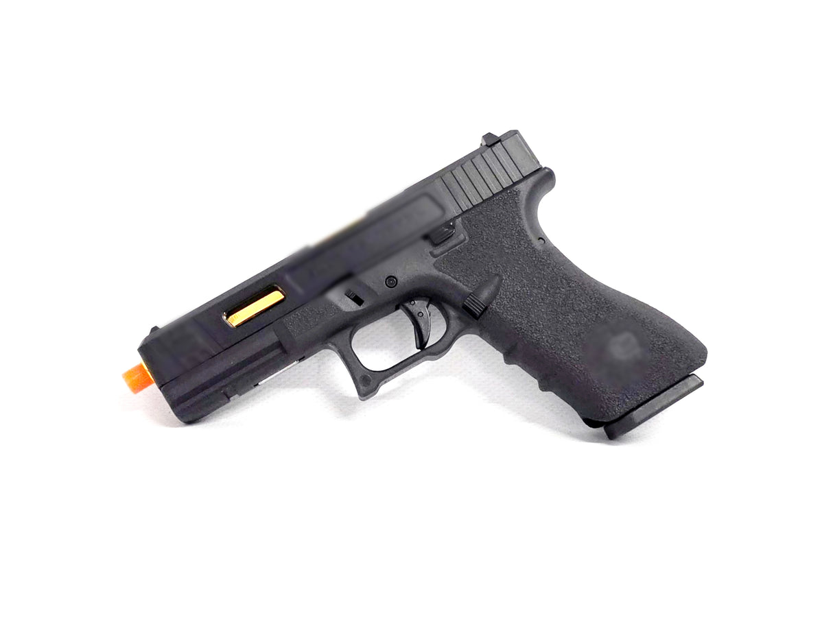 E&C Seventeen SAI GBB Pistol - Black