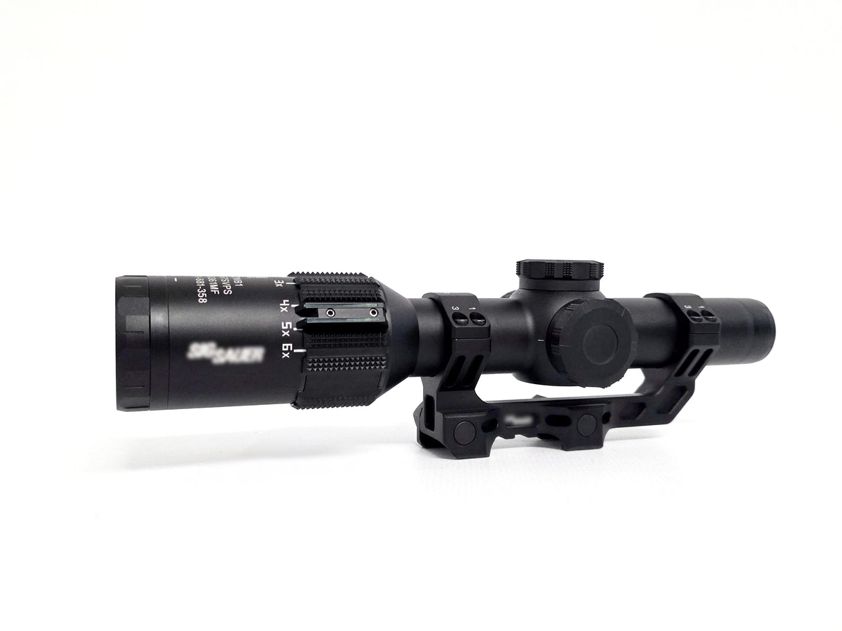 Evolution Gear TANGO6T HD 1-6x24 30mm sight with SS mount - Black