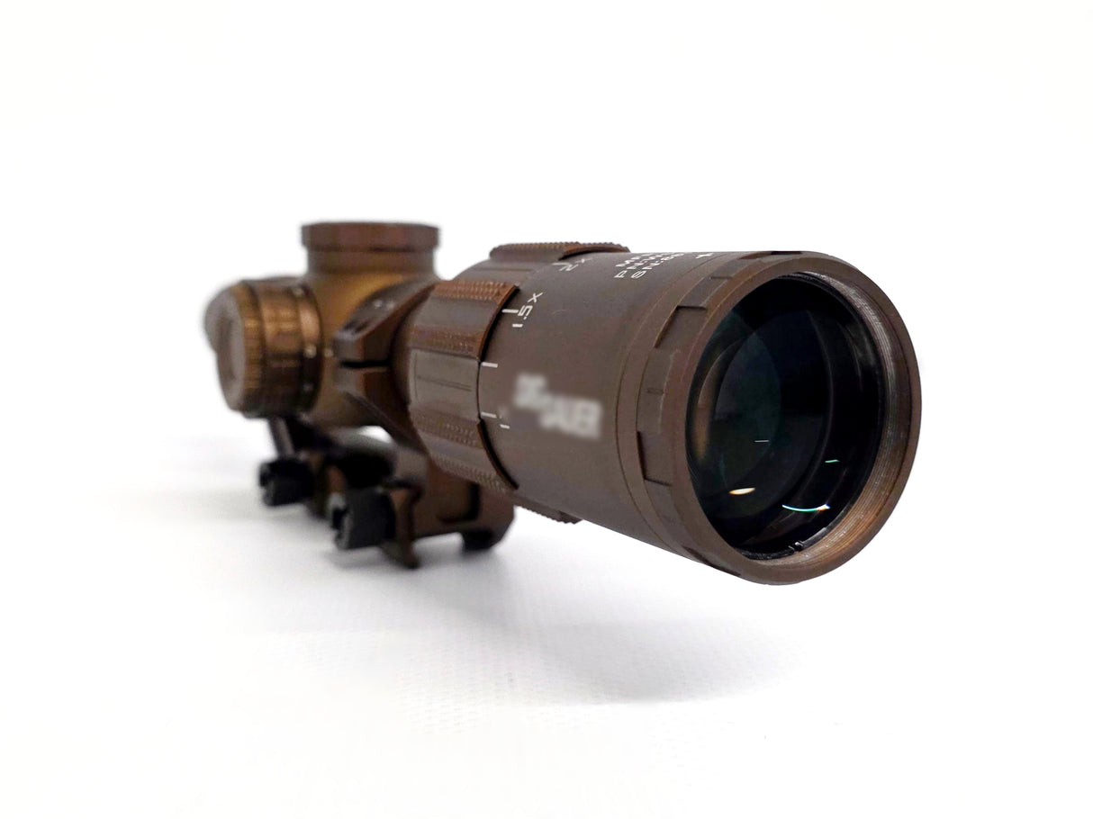 Evolution Gear TANGO6T HD 1-6x24 30mm sight with SS mount - FDE