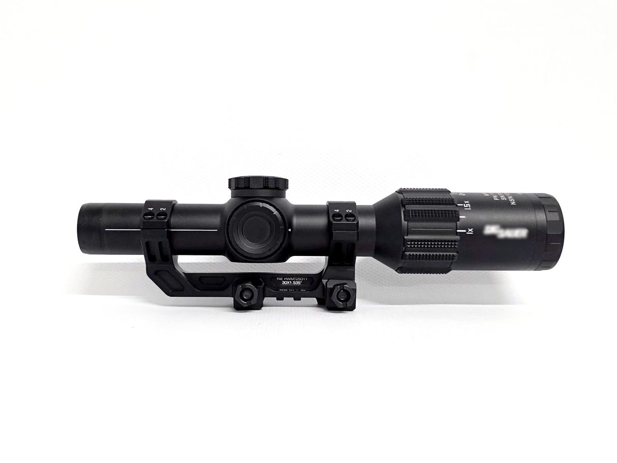 Evolution Gear TANGO6T HD 1-6x24 30mm sight with SS mount - Black