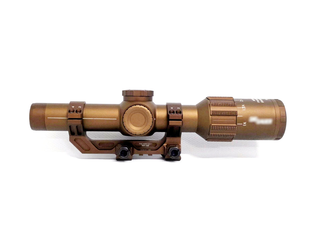 Evolution Gear TANGO6T HD 1-6x24 30mm sight with SS mount - FDE