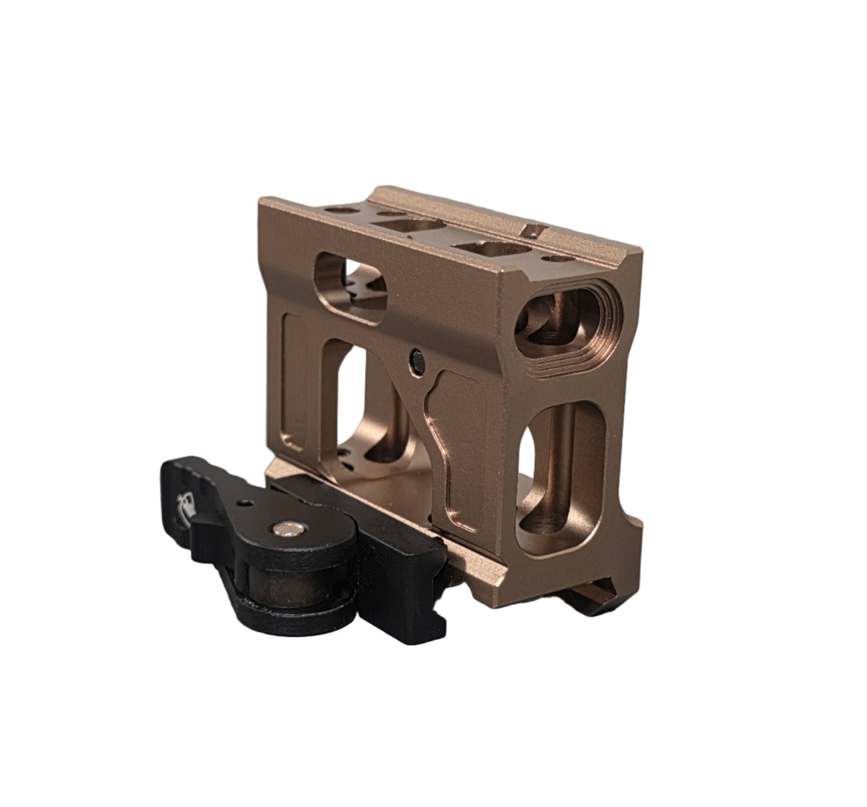 Unity Style Fast Micro Mount Quick Release - FDE But More Like Rose Gold