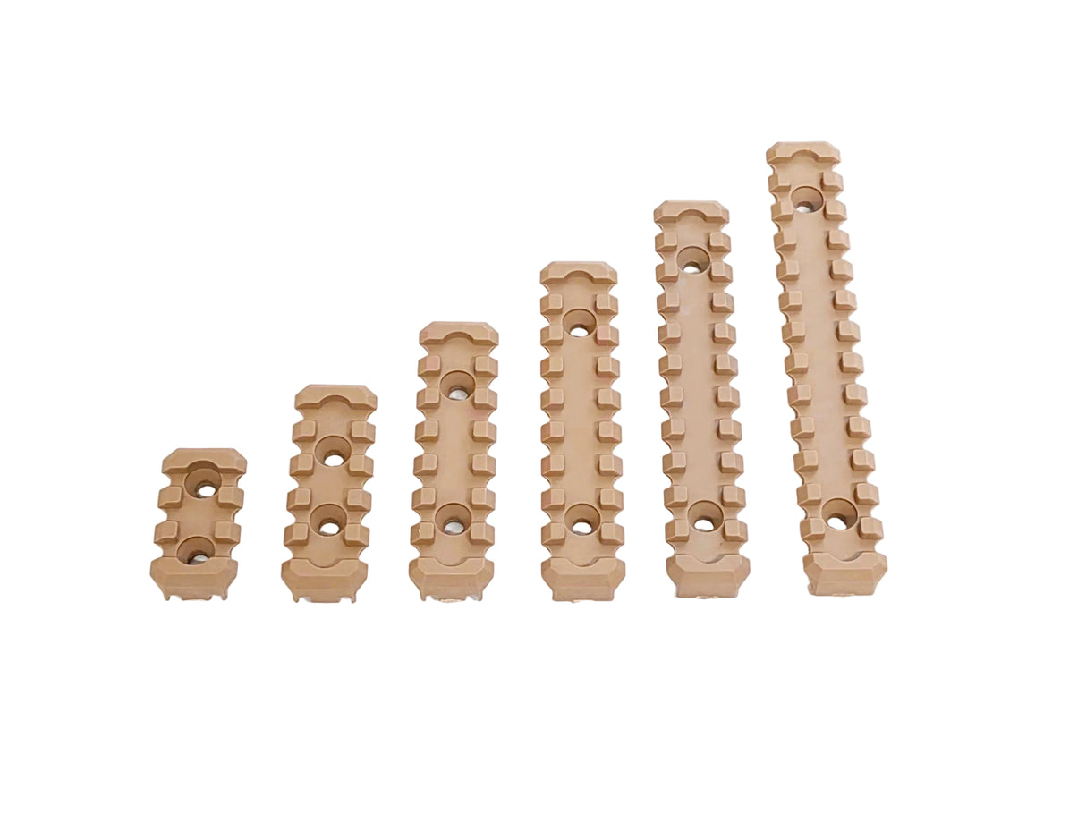 M-Lok Rail Segments FDE - 7 pcs