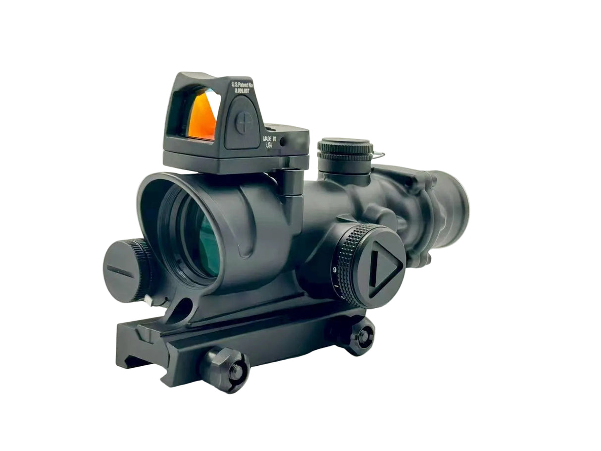 S&I Tactical ACOG TA02 4×32 LED Red Crosshair With RM82