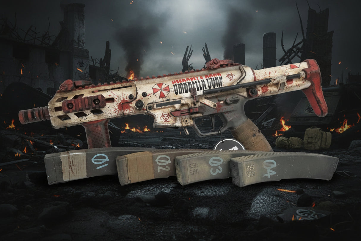 Gear Tech Custom KWA AVA-4 With 3 Extra Magazines