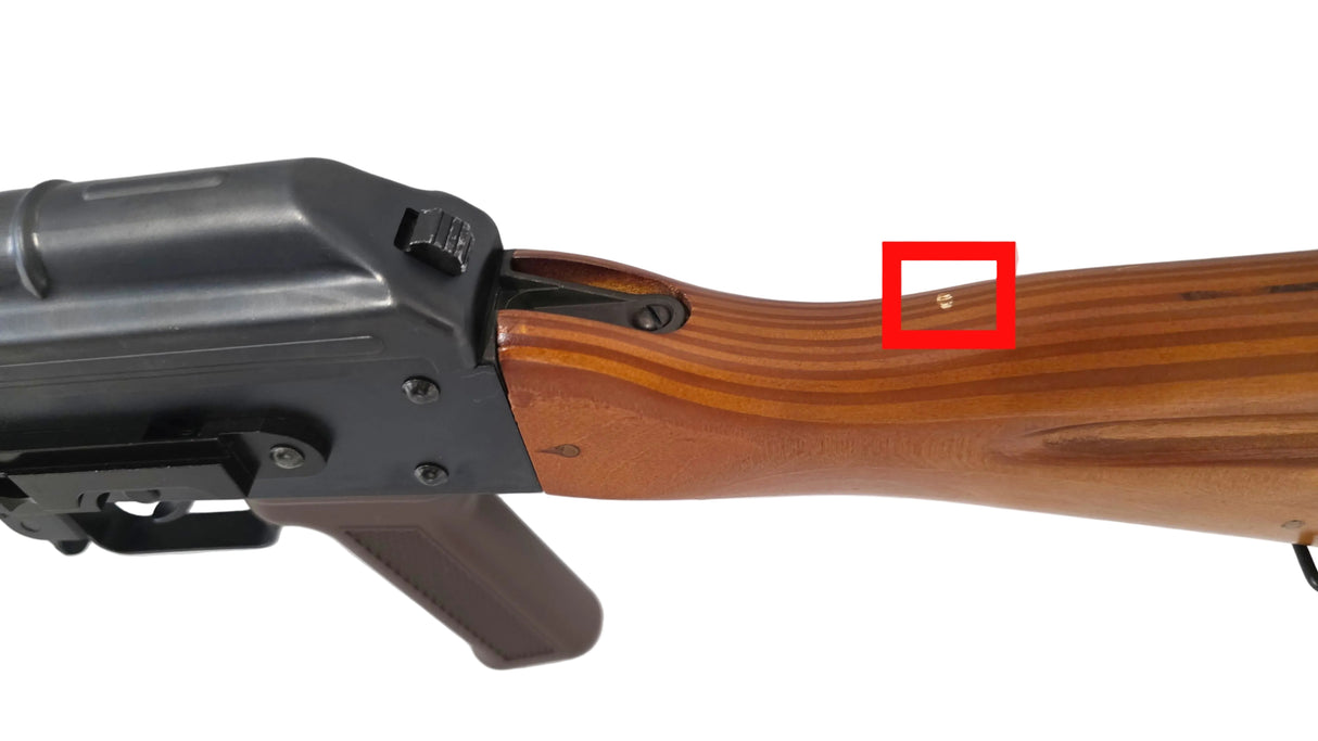 WE AK74 GBBR Assault Rifle *SMALL DENT IN STOCK*