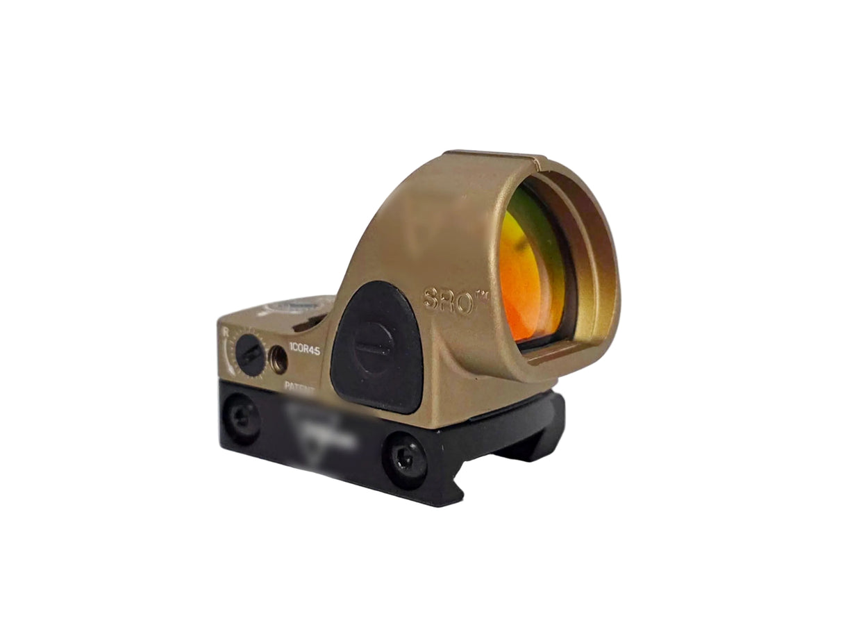 Holy Warrior SRO Style Red Dot Sight 3 Recticle- DX Version 2 - FDE