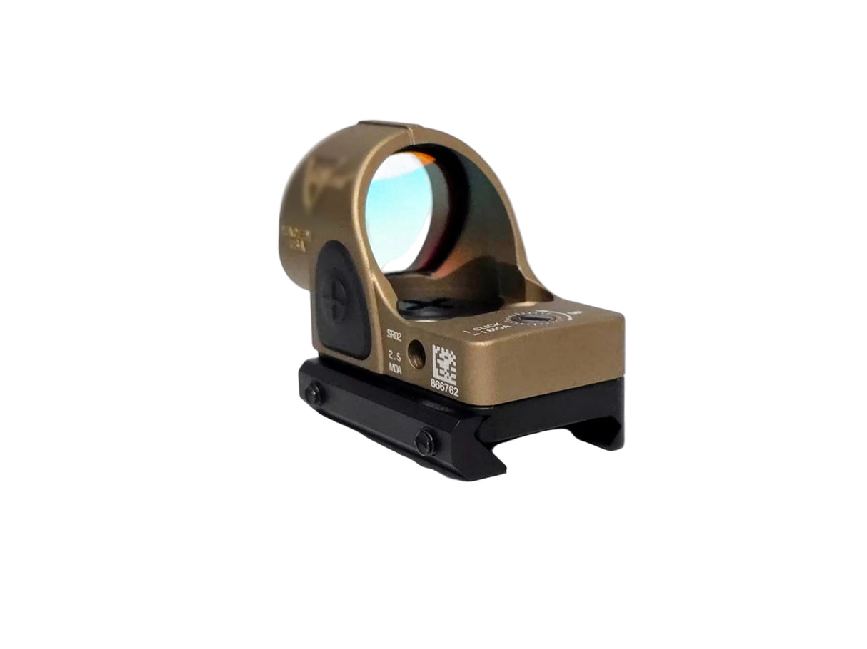 Holy Warrior SRO Style Red Dot Sight 3 Recticle- DX Version 2 - FDE