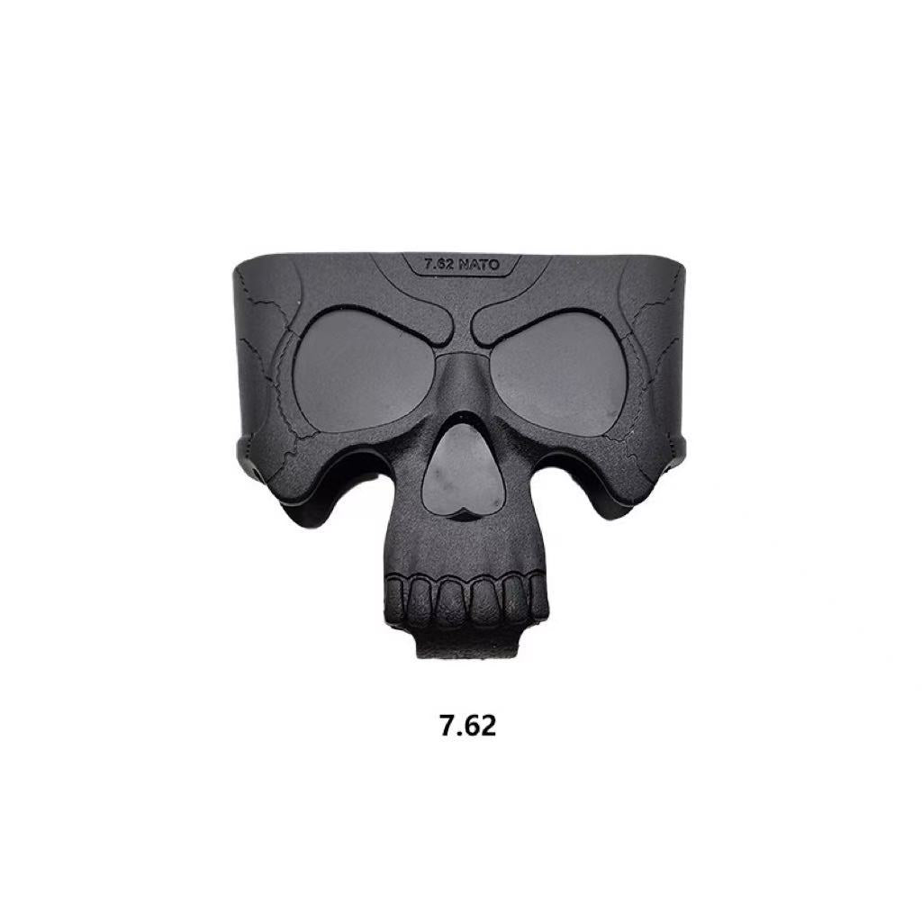 Skeleton 7.62 Rubber Mag Pull/Grip - Black