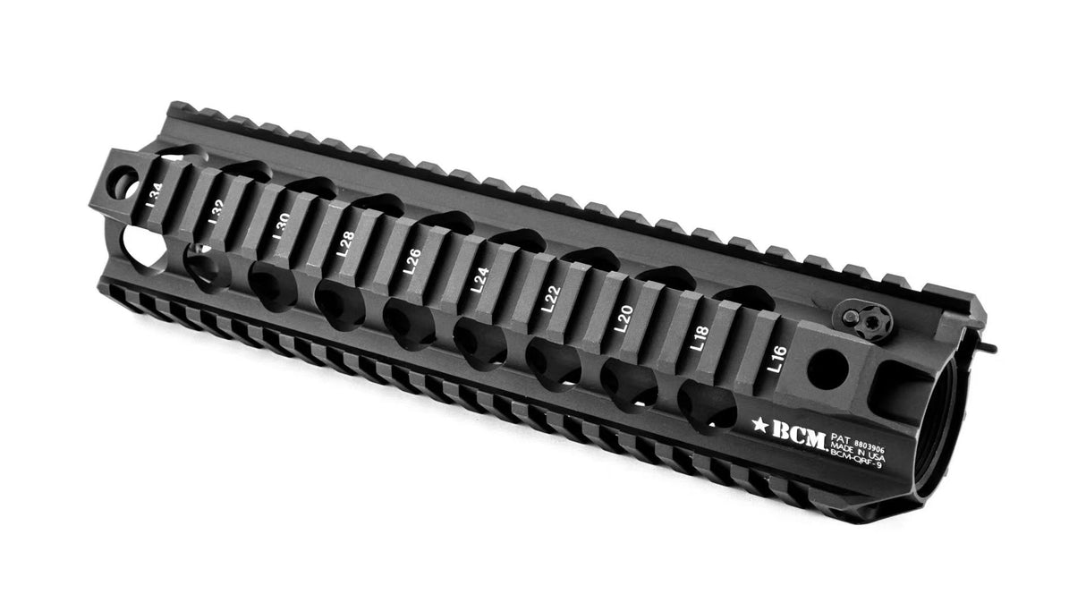 S&I Tactical BCM QRF 9 inch Rail - Black
