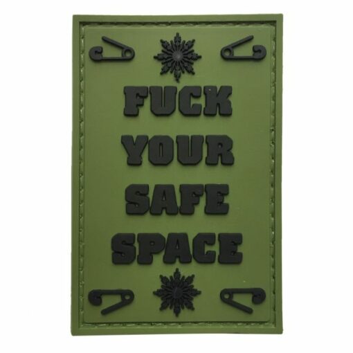 F*ck Your Safe Space PVC Patch - Green