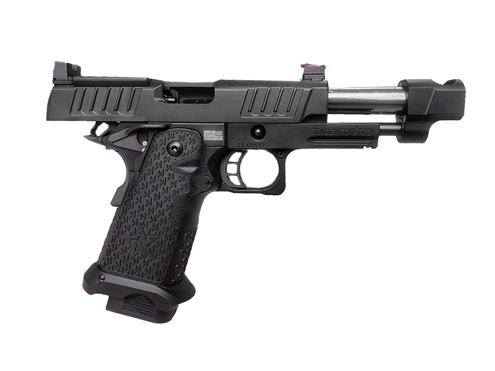 Army Armament R612-4 Staccato C2 COMP SOC 2011 GBB Pistol - Black