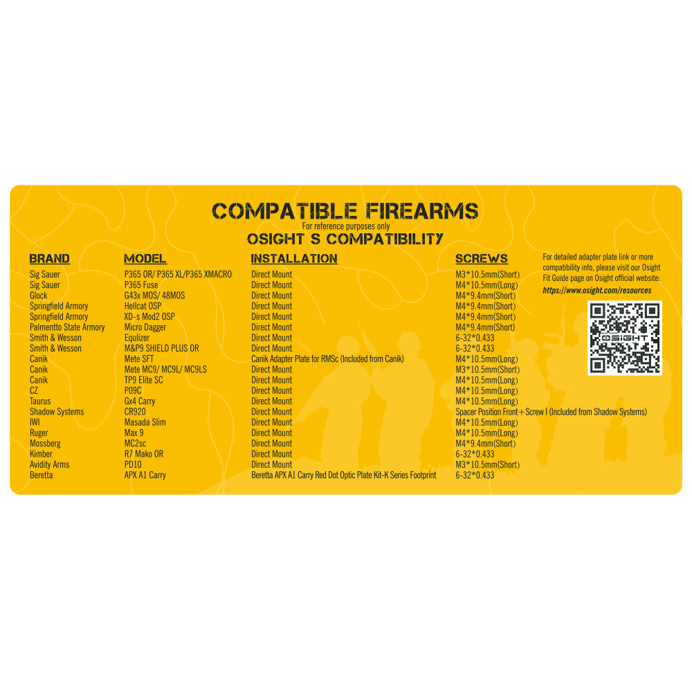 Osight S 2 MOA Dot & 32 MOA Circle with OAL Material - OD Green