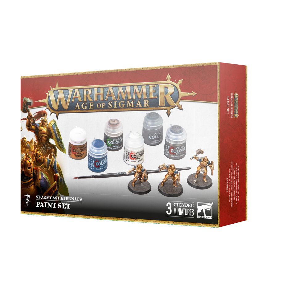 Age of Sigmar - Stormcast Eternals + Paints Set (60-10)