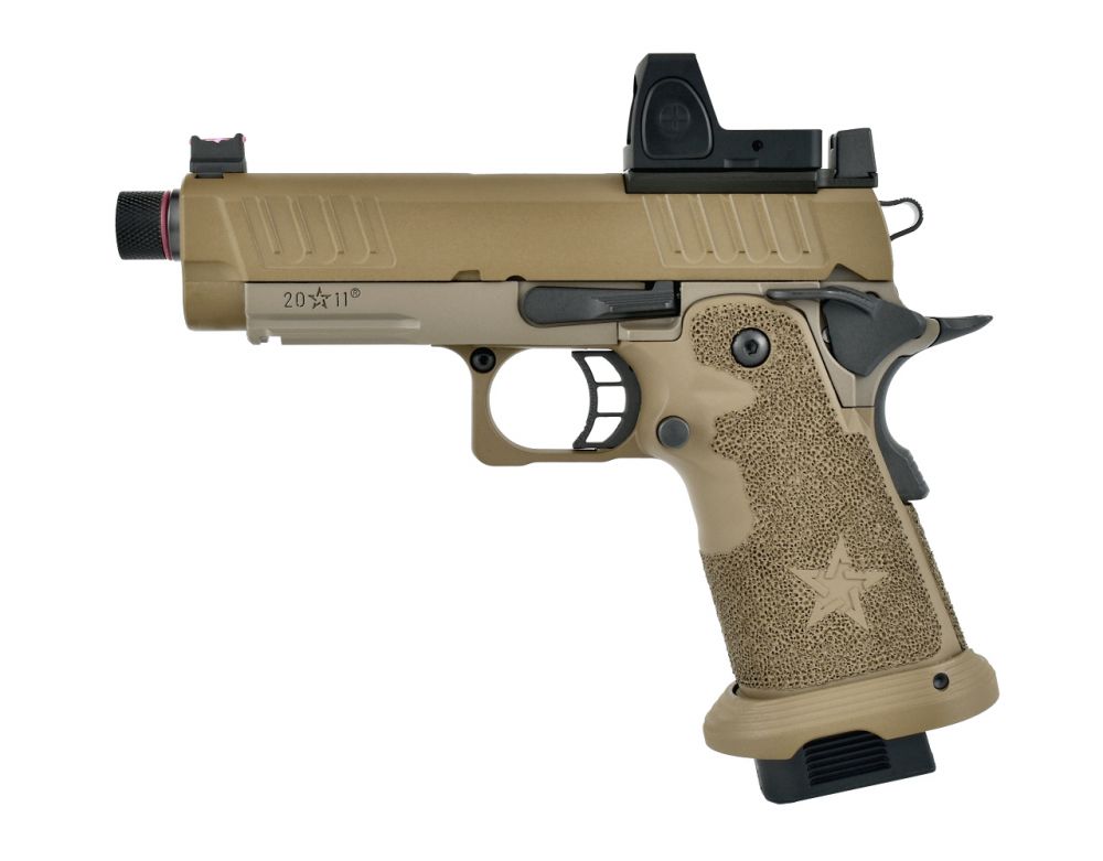 Army Armament R612-5A Staccato 2011 C2 Compact T8 Pistol - Tan