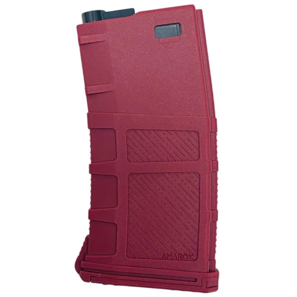 Amarok AM190 Fast Feed Mid-Cap Short M4 Magazine - Red