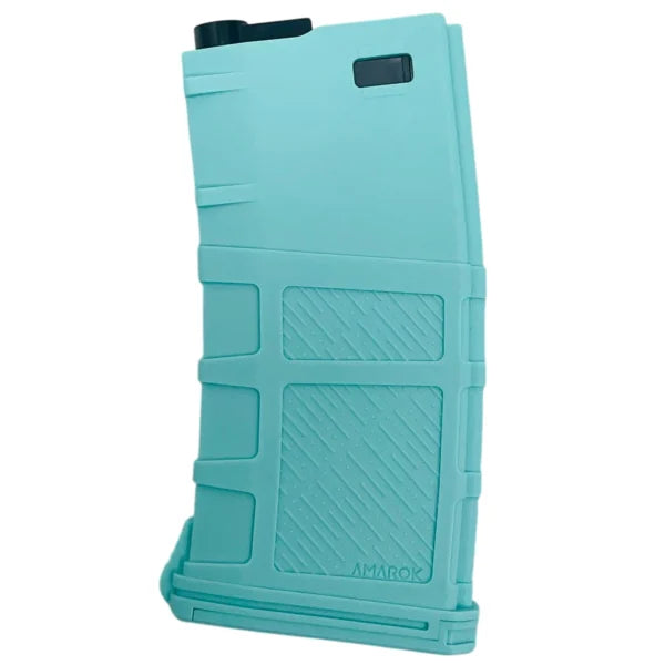 Amarok AM190 Fast Feed Mid-Cap Short M4 Magazine - Light Blue
