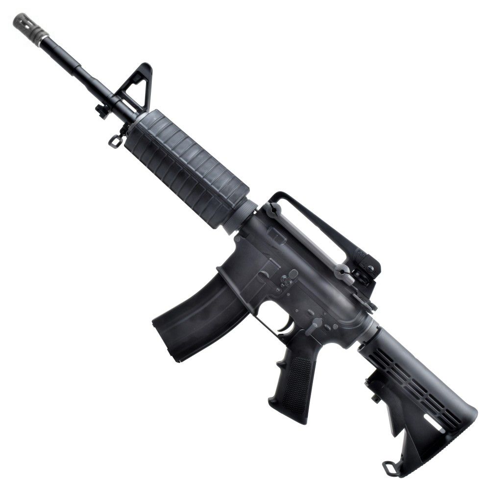 WE M4A1 Gas Blowback Rifle - Black