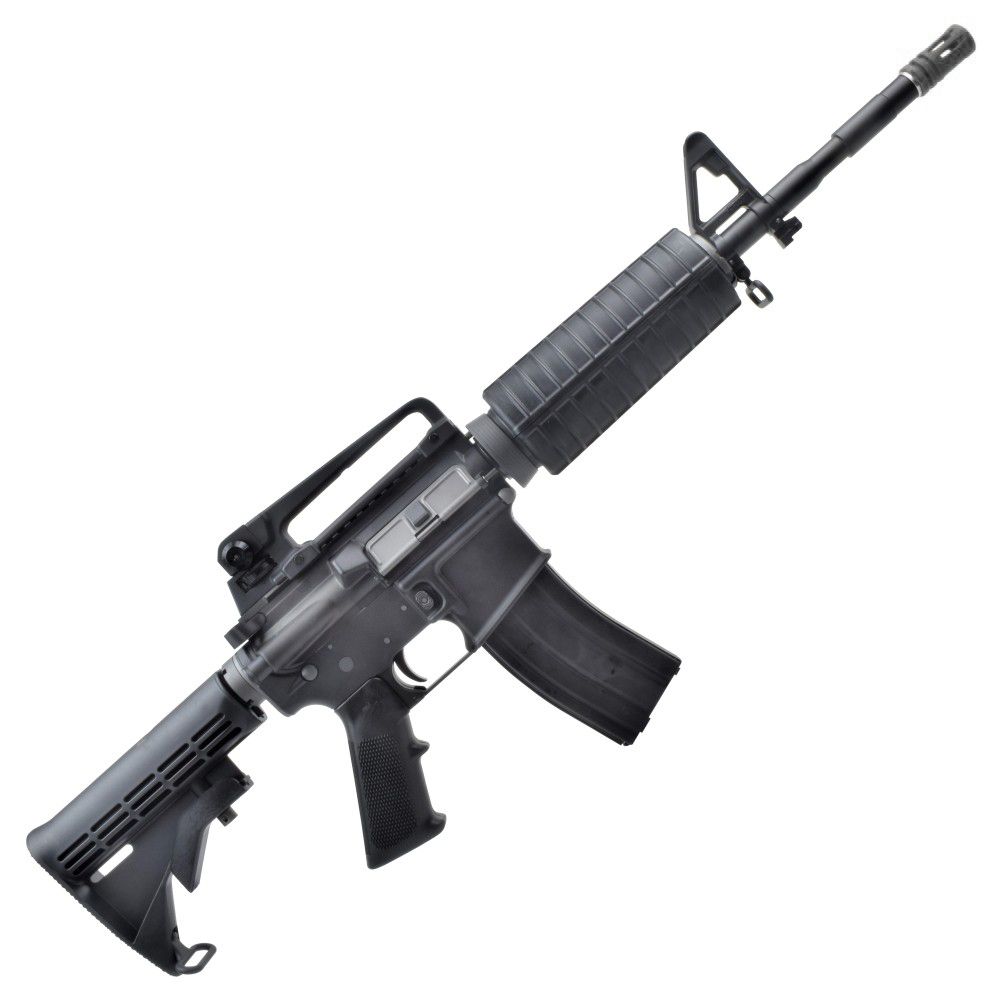 WE M4A1 Gas Blowback Rifle - Black
