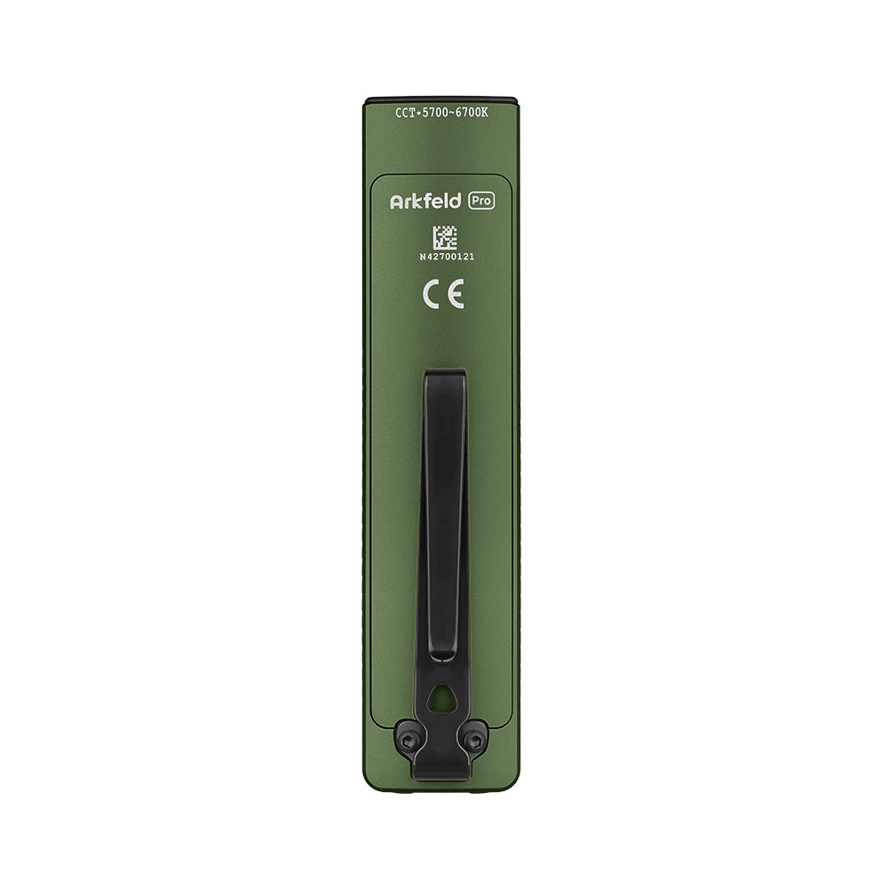 OLight Arkfeld Pro Flat EDC Torch with LED Light & UV & Laser