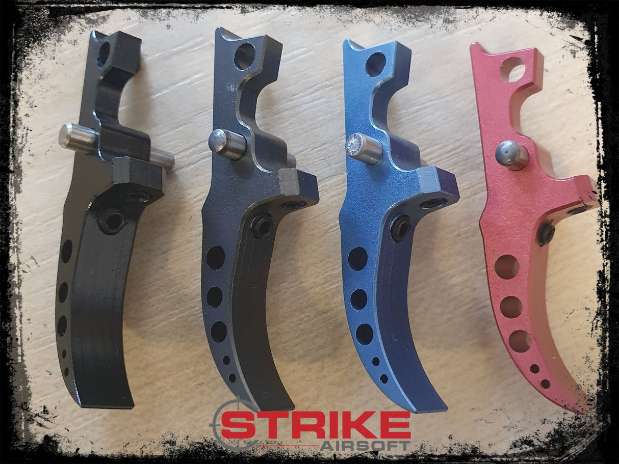 Strike Speed Trigger - Curved - Red