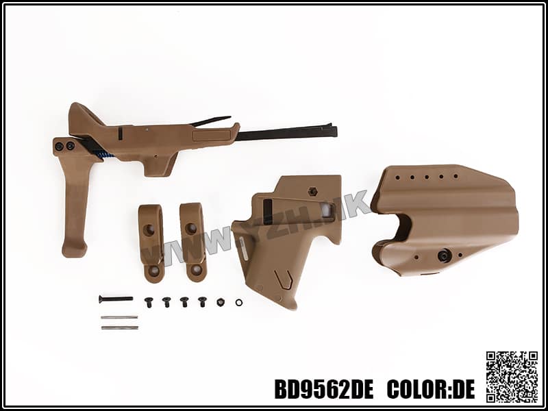 Emerson FLX FB17 Stock and Holster Set - FDE