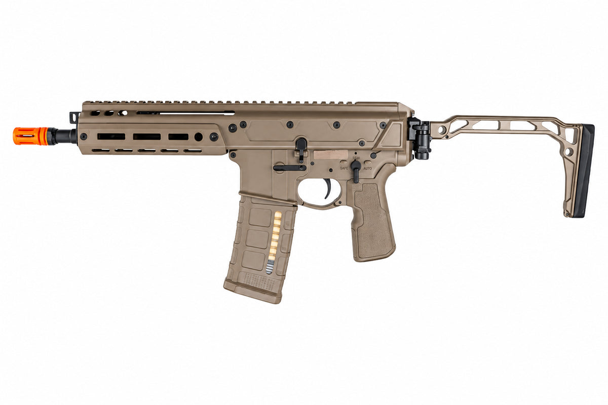 Double Eagle 8.5 DWS LUPUS GBB with Folding Stock (G108A-02-TAN)