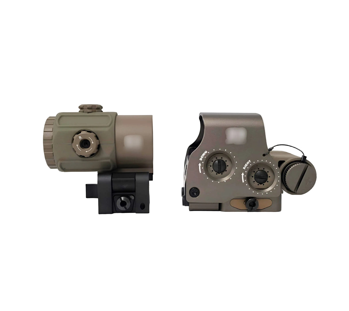Evolution Gear EXPS3 With G43 3X micro magnifier GBBR Rated - FDE
