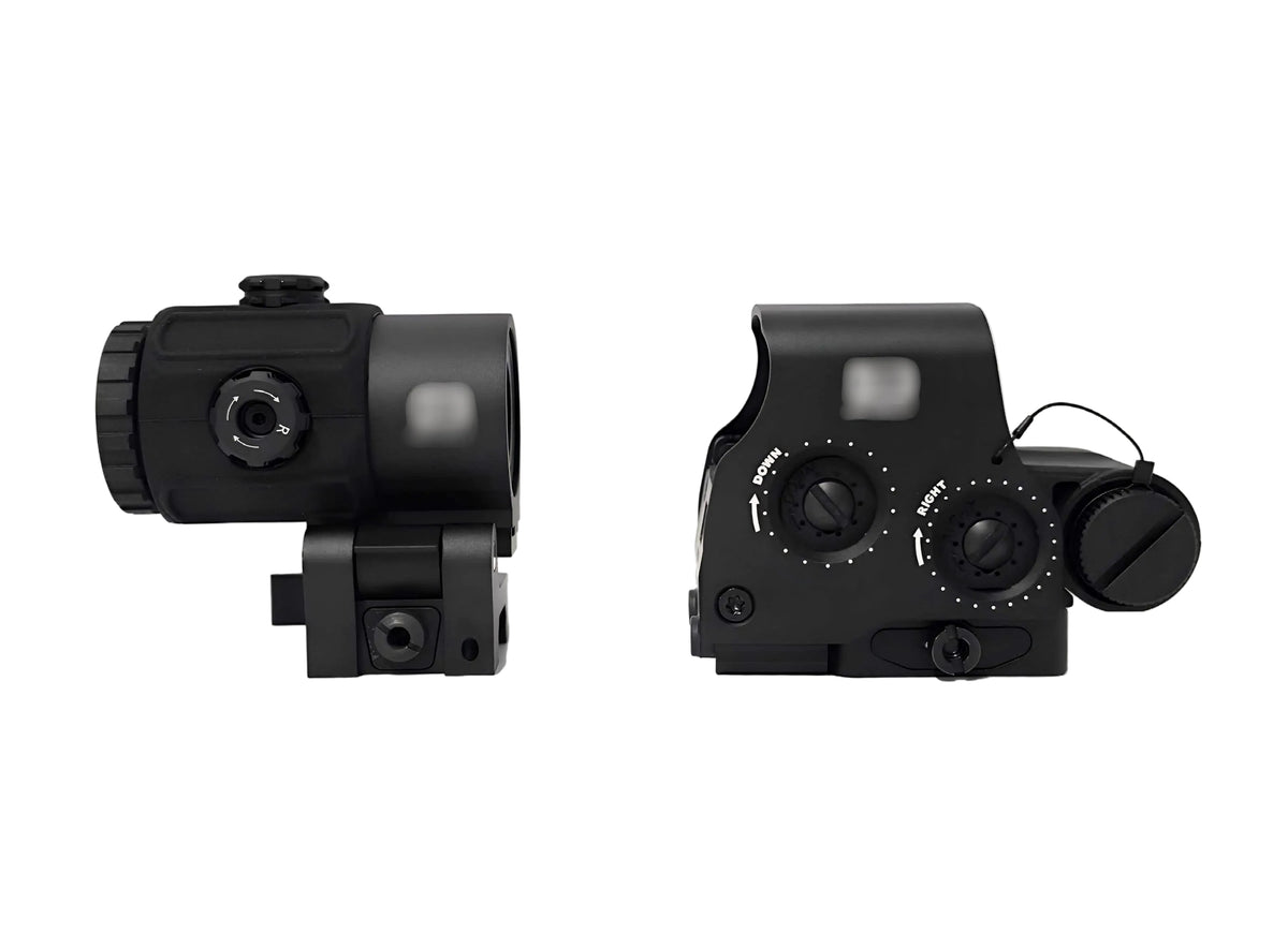 Evolution Gear EXPS3 With G43 3X micro magnifier GBBR Rated - Black