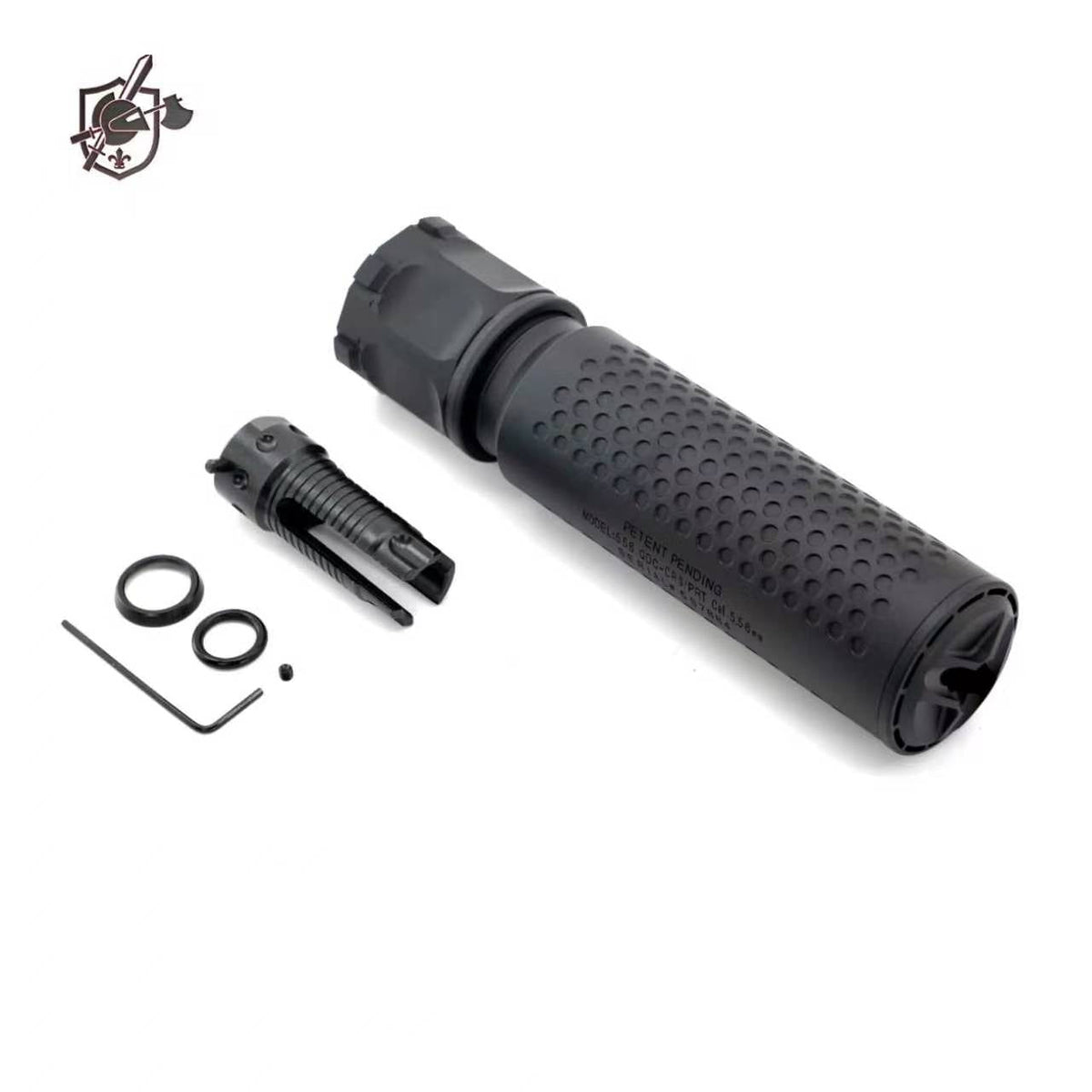S&I Tactical KAC QDC/CRS-PRT Suppressor - Black