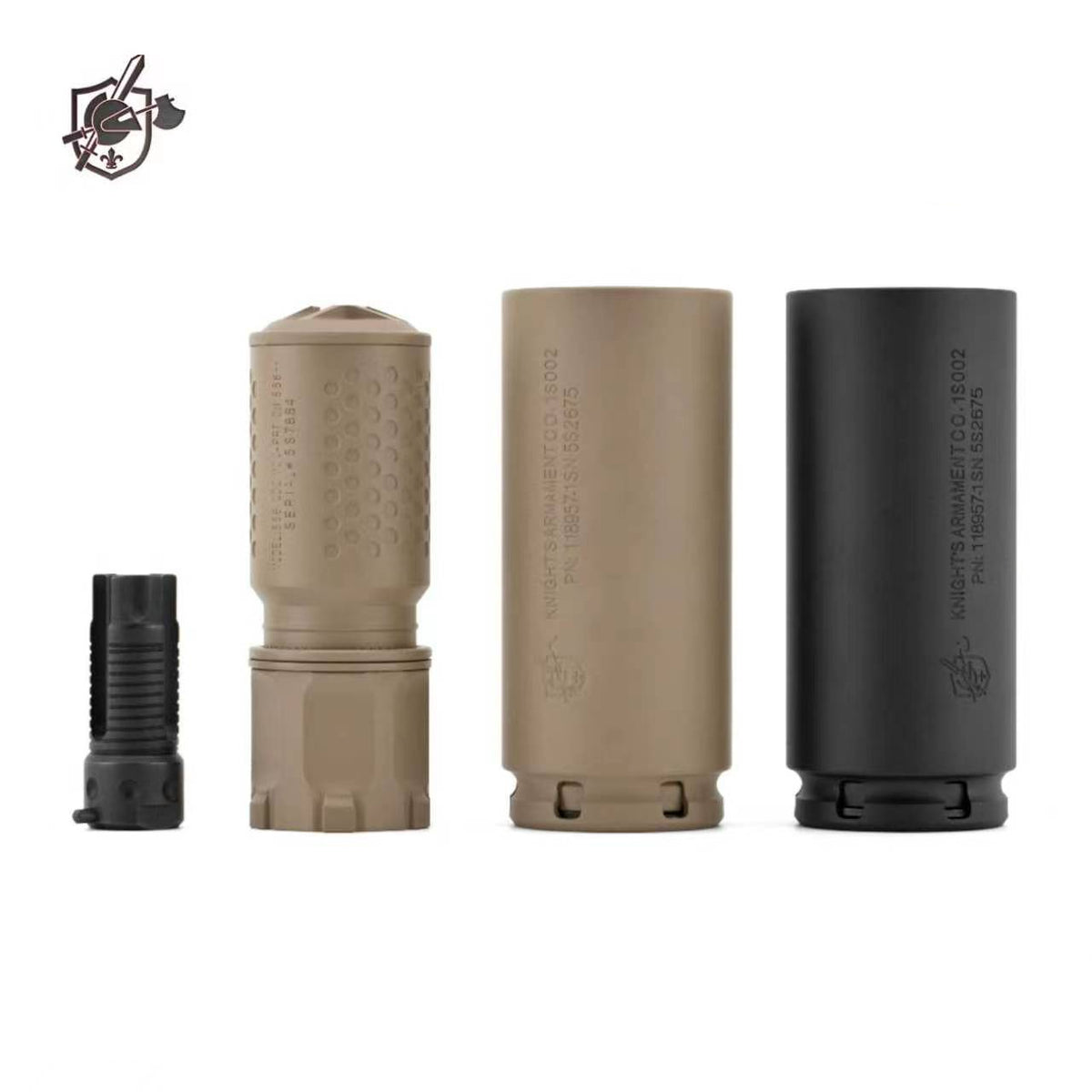 S&I Tactical Kac QDC Mock Suppressor - Black