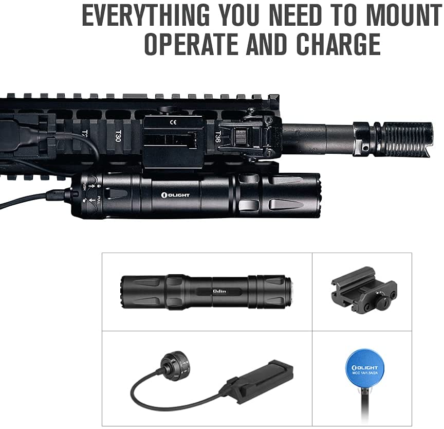 Olight Odin Professional Picatinny Mounted Hunting Light