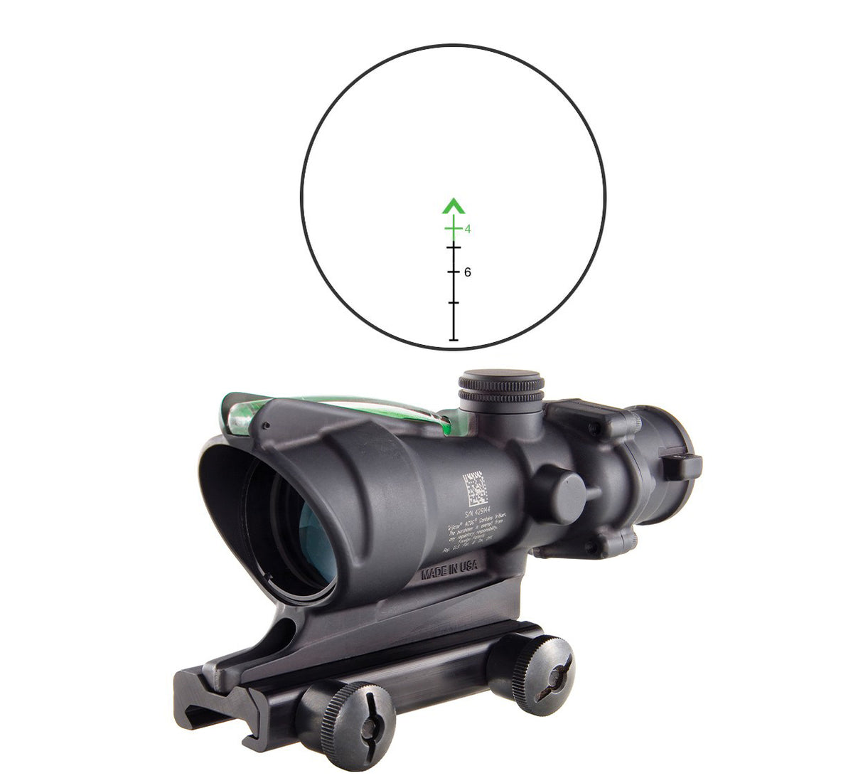 ACOG 4X32 Green Fibre - Embossed logo