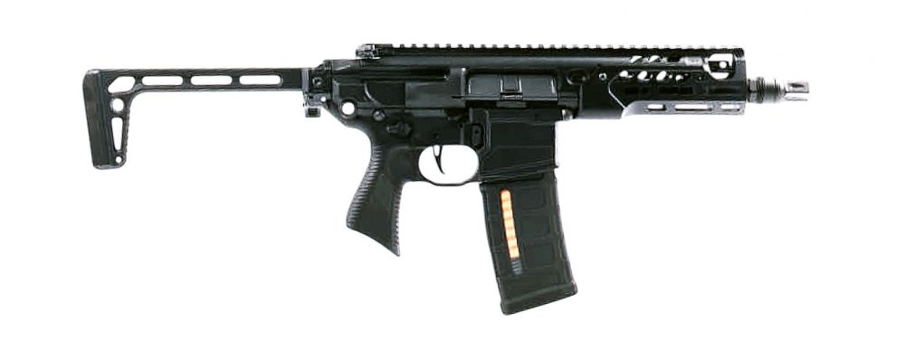 Salvo Precision MCX Rattler LT 6.75" (MWS - G104-3C) - Black