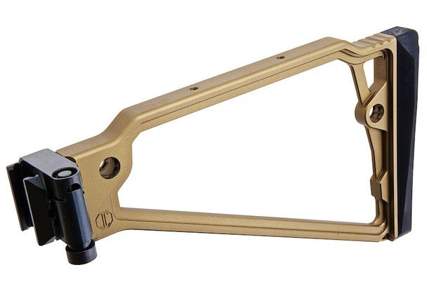 5KU TS-8RP Triangle Rise Stock w/ Buttpad and 1913 Folding Mech for 20mm Rail - FDE