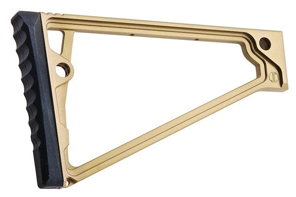 5KU TS-8RP Triangle Stock w/ Buttpad and 1913 Folding Mech for 20mm Rail - FDE