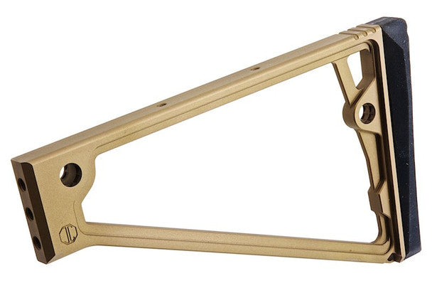 5KU TS-8RP Triangle Stock w/ Buttpad and 1913 Folding Mech for 20mm Rail - FDE
