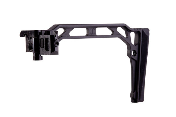 5KU SS-8RP Skeleton Stock w/ Buttpad and 1913 Folding Mech for 20mm Rail - Black