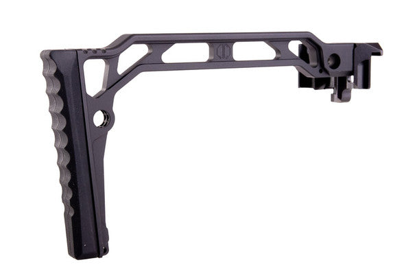 5KU SS-8RP Skeleton Stock w/ Buttpad and 1913 Folding Mech for 20mm Rail - Black