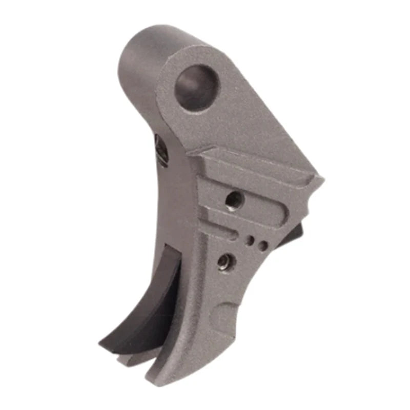 5KU SSVI Style CNC Aluminium Flat Trigger Set for TM G17/G18 GBB - Grey