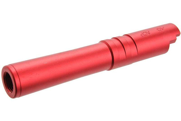 5KU Tokyo Marui Hi Capa 4.3 GBB Aluminium Outer Barrel - Red