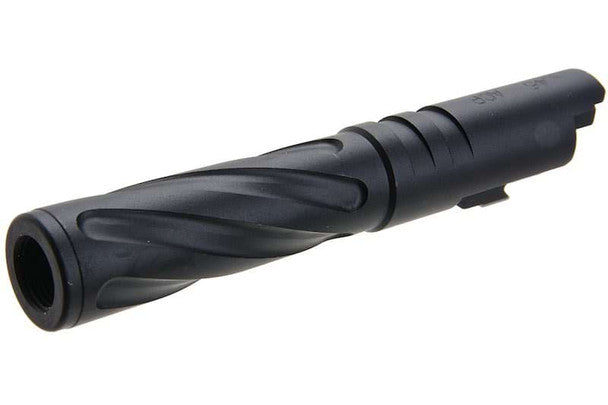 5KU Tokyo Marui Hi-Capa 4.3 GBB Aluminium Tornado Outer Barrel - Black