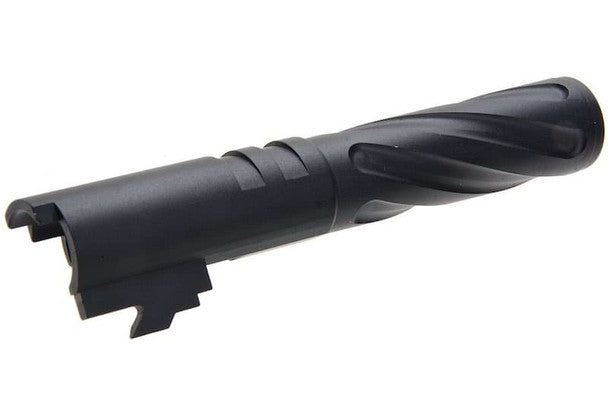 5KU Tokyo Marui Hi-Capa 4.3 GBB Aluminium Tornado Outer Barrel - Black