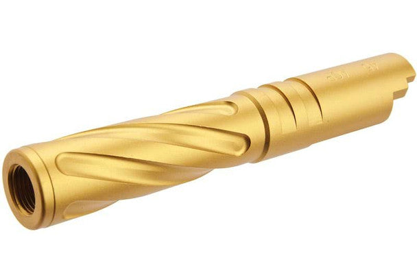 5KU Tokyo Marui Hi-Capa 4.3 GBB Aluminium Tornado Outer Barrel - Gold