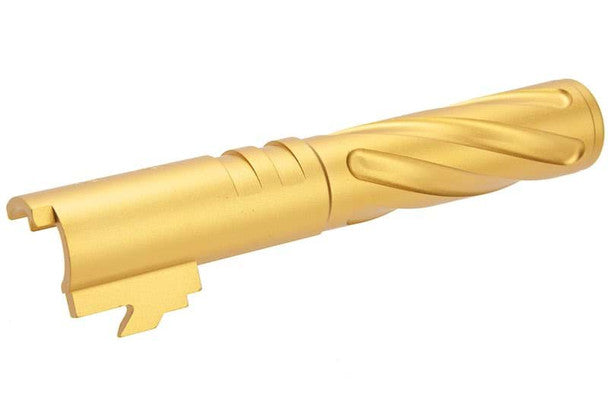 5KU Tokyo Marui Hi-Capa 4.3 GBB Aluminium Tornado Outer Barrel - Gold